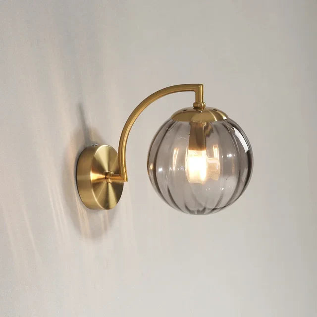 KristallGlanz | Moderne Glas-Wandleuchte