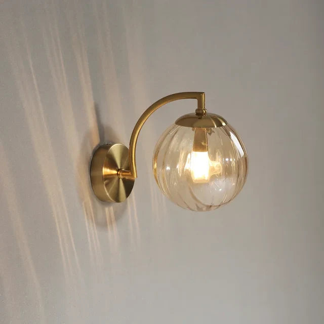 KristallGlanz | Moderne Glas-Wandleuchte