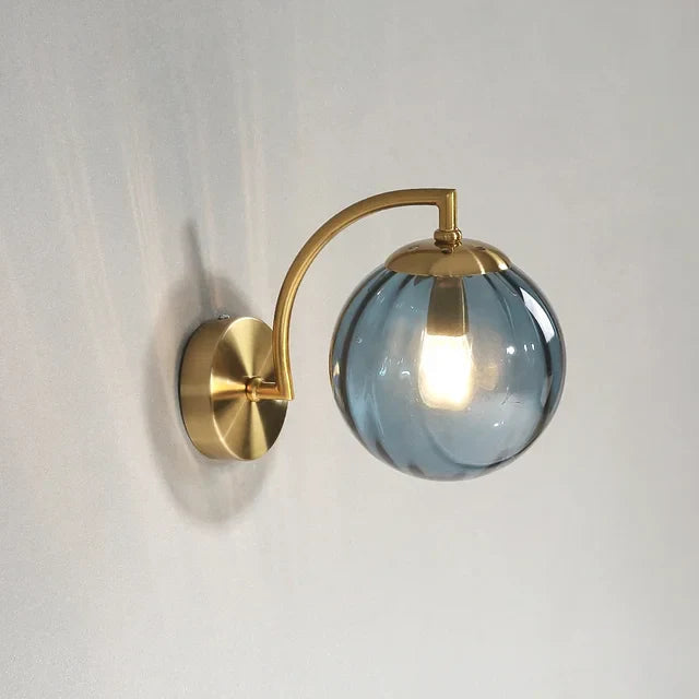 KristallGlanz | Moderne Glas-Wandleuchte