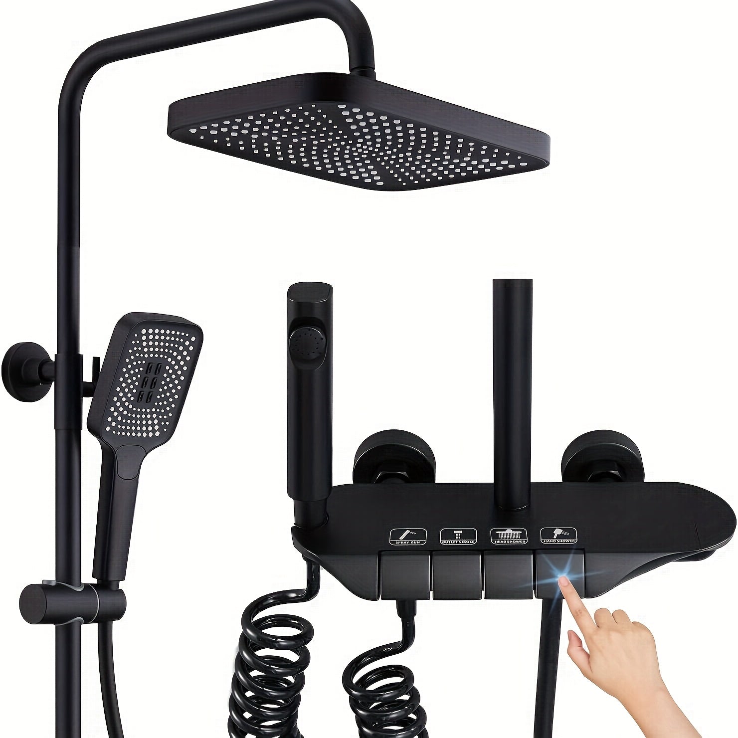 Kuromori – Luxus Duschsystem mit 40°C Thermostat & Spa-Erlebnis für dein Zuhause