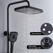 Kuromori – Luxus Duschsystem mit 40°C Thermostat & Spa-Erlebnis für dein Zuhause