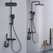 Kuromori – Luxus Duschsystem mit 40°C Thermostat & Spa-Erlebnis für dein Zuhause