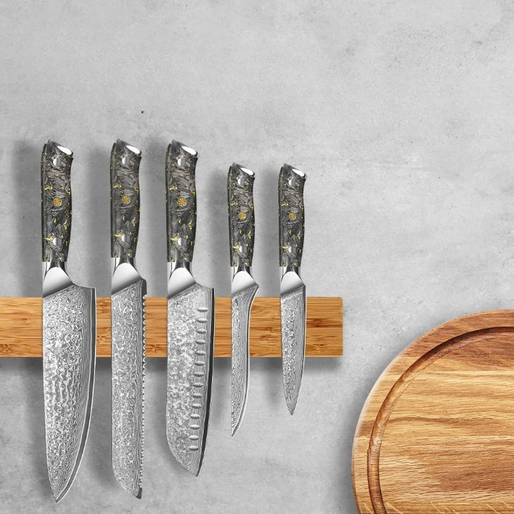 Kuroshi Damastmesser Set (5 teilig)