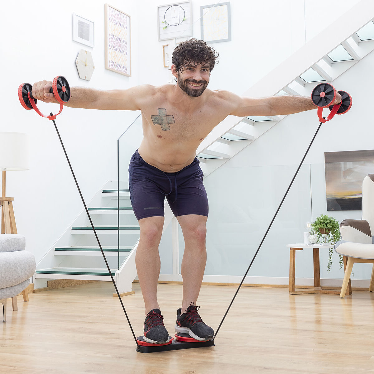 PowerFlex ProGym: Der Vielseitige 4-in-1 Fitnessmeister