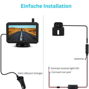 ParkMaster : Kabelloses Rückfahrkamera-Kit für sicheres Fahren