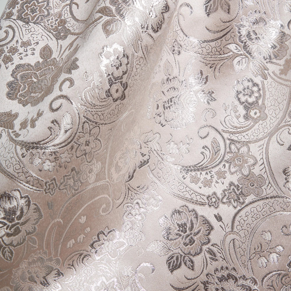 Beige und Silbernes Midi Dirndl für Damen – Elegantes Trachtenkleid für Oktoberfest und Volksfeste