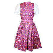 3-teiliges Trachtenkleid - Anneliese Vintage Damen Dirndl Set