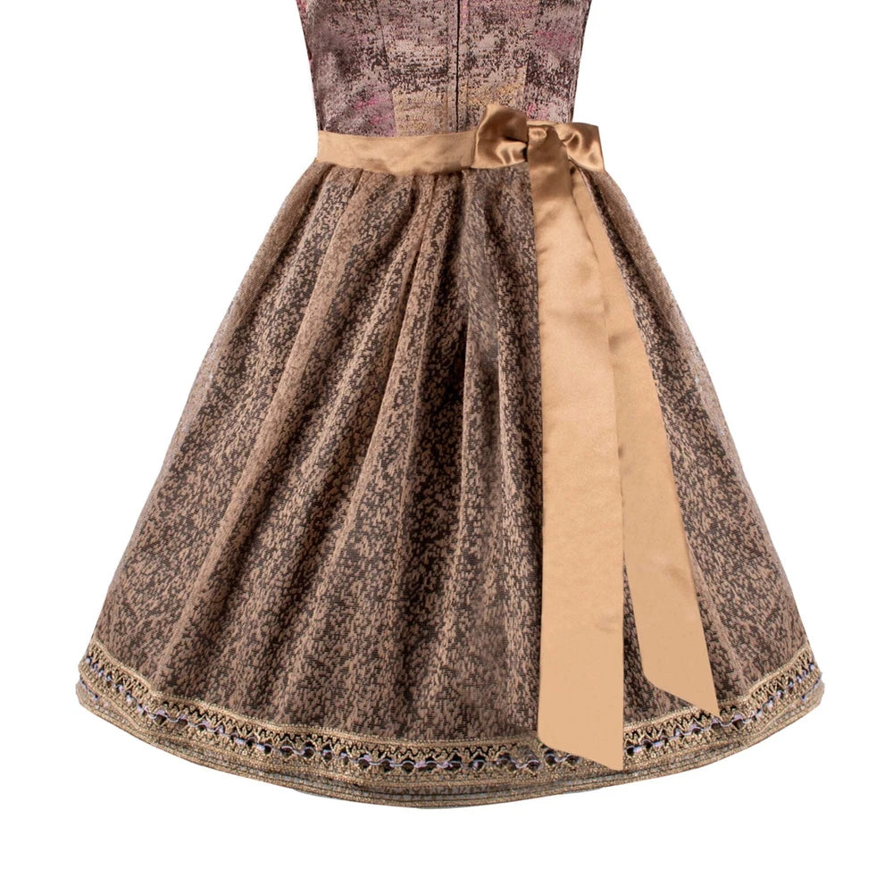 2-teiliges Midi Dirndl für Damen (ohne Bluse) - Trachtenkleid für das Oktoberfest