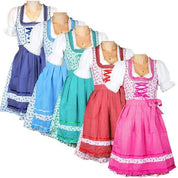 3-teiliges Damen Dirndl Set Hanne in 5 Farben – Trachtenkleid