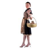 2-teiliges Midi Dirndl für Damen (ohne Bluse) - Trachtenkleid für das Oktoberfest