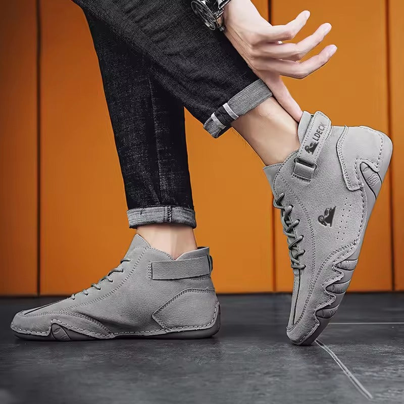 Steinbock - ergonomischer, wasserdichter & schmerzlindernder Leder-Barfußschuh