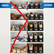 FlexiSpace ShoeMaster: Clevere Lösung für organisierte Schuhkollektionen