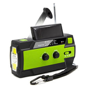 OutdoorBegleiter : Kurbelradio mit Solarzellen