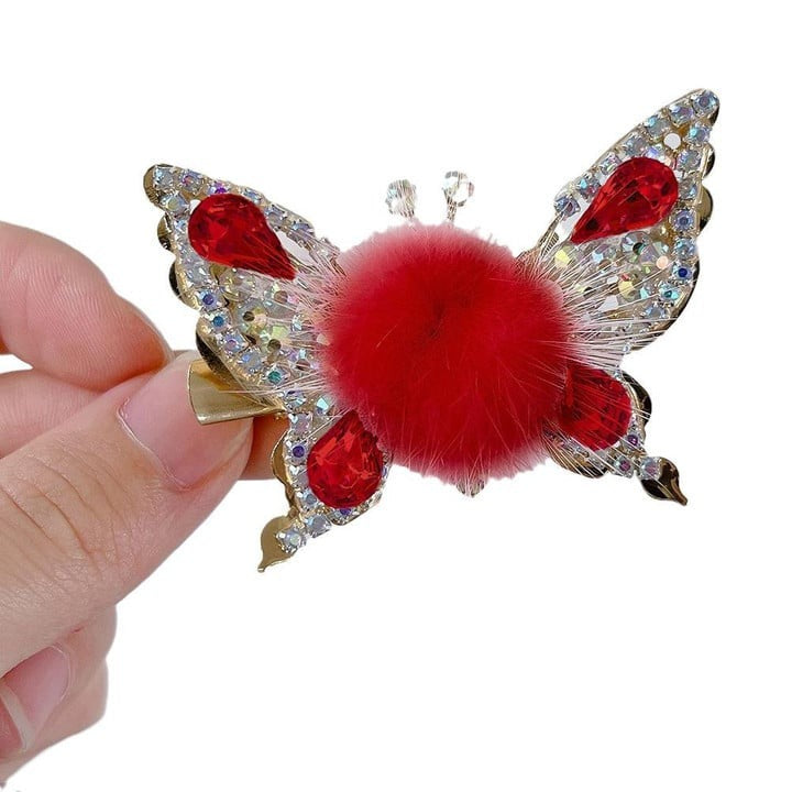 Fliegender Schmetterling Haarnadel
