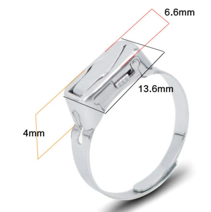 SafetyForce : Selbstverteidiger-Ring Edelstahlring