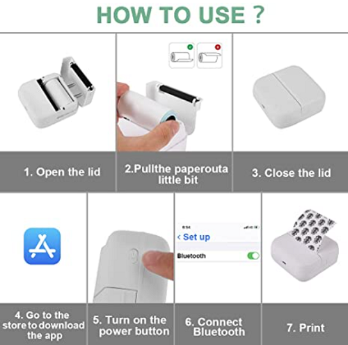 Tragbarer smarter Fotodrucker MINIPRINT