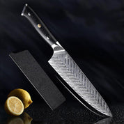 Damast Küchenmesser Set - Handgeschmiedetes Kochmesser