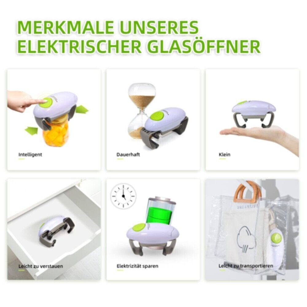 Batteriebetriebener Gläseröffner - Mr. Easy
