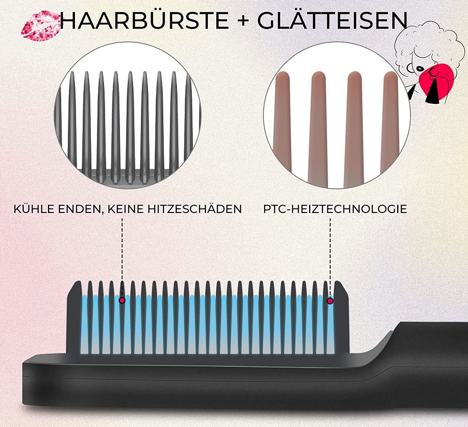 MissB - KERAMIK-HAARGLÄTTER