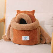PlushPaws Kleintierträger-Rucksack