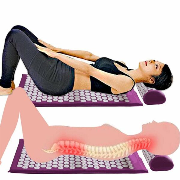 Shiraki Premium Akupressur Matte - Linderung von Schmerzen, Stress und vielem mehr