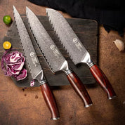 Yamaki - Damastmesser Set