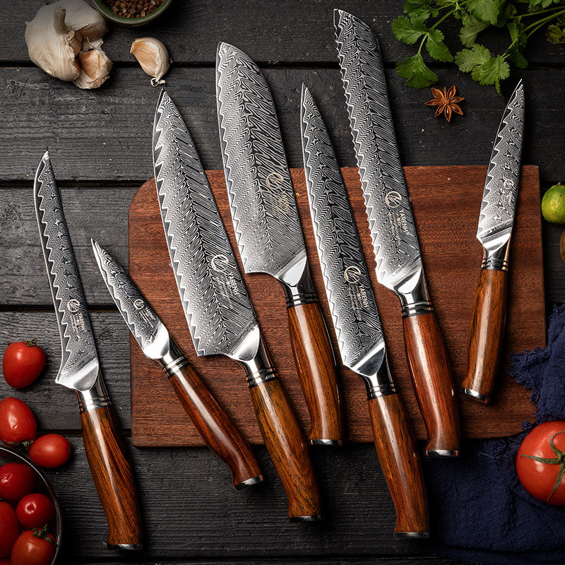 Yamaki - Damastmesser Set
