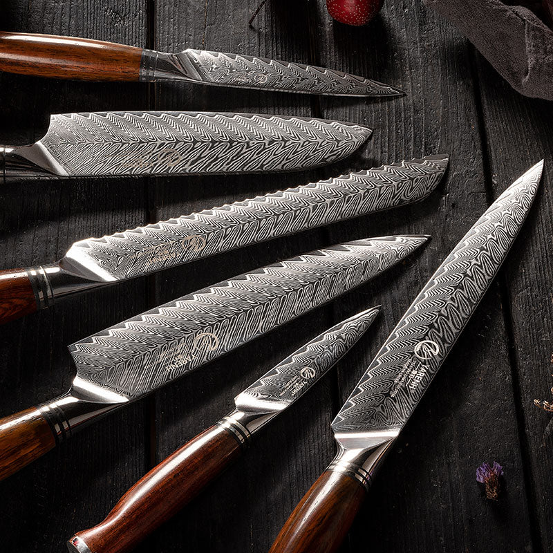 Yamaki - Damastmesser Set