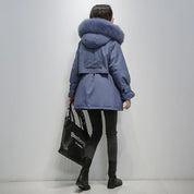 MISAKI WINTERJACKE KOLLEKTION | PARKA FÜR FRAUEN MIT PELZ KRAGEN