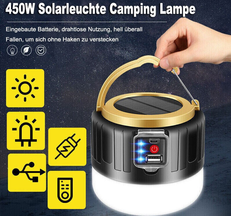 Kaufe 1 Stück solarbetriebene und über USB aufladbare Auto-LED-Warn-Alarmleuchte,  analoger Alarm, kabellose Einbruch-Warnleuchte