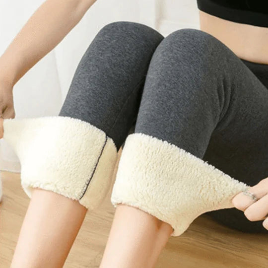 Elegante Winter Leggings - Gefütterte Premium Thermoleggings