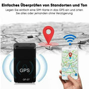 GPS Tracker Echtzeit Tracking Mini GPS Ortungsgerät Magnetischer mini GPS Tracker für Auto, Kinder