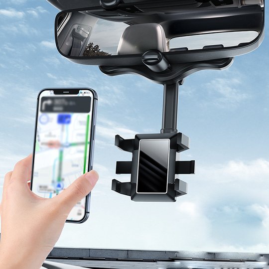 HandyGrip : 360 Grad Rückspiegel-Handy Halter ideal für Navigation - Shiraki