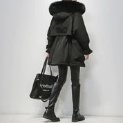MISAKI WINTERJACKE KOLLEKTION | PARKA FÜR FRAUEN MIT PELZ KRAGEN