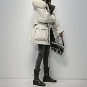 MISAKI WINTERJACKE KOLLEKTION | PARKA FÜR FRAUEN MIT PELZ KRAGEN