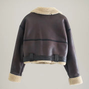 Zeza Teddy Lederjacke